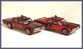 Spectraflame bright red and brick red